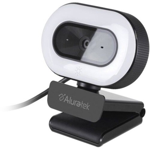 Aluratek AWCL05F Video Conferencing Camera - 2 Megapixel - 30 fps - Black - USB 2.0 - 1920 x 1080 Video - CMOS Sensor - Au