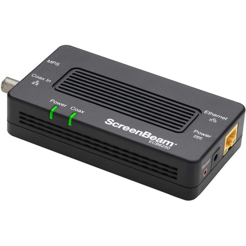 ScreenBeam MoCA 2.5 Network Adapter with 1 Gbps Ethernet - 1 x Network (RJ-45) - Gigabit Ethernet - 10/100/1000Base-T