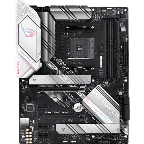 Asus ROG Strix B550-A GAMING Desktop Motherboard - AMD Chipset - Socket AM4 - ATX - 128 GB DDR4 SDRAM Maximum RAM - DIMM, 