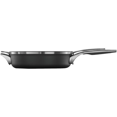 Calphalon Premier Cookware - - Hard Anodized Aluminum, Tempered Glass Cover, Stainless Steel Handle - Cooking, Sauteing - 