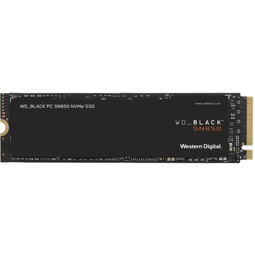 WD Black SN850 WDS100T1X0E 1 TB Solid State Drive - M.2 2280 Internal - PCI Express NVMe (PCI Express 4.0 x4) - Desktop PC