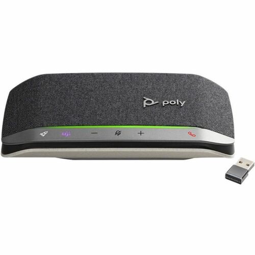 Poly Sync 20+ for Microsoft Teams Portable Speakerphone, USB-C, Bluetooth for Smartphone , PC Connect via BT600C Bluetooth