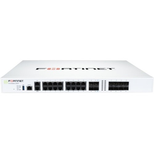 Fortinet FortiGate FG-201F Network Security/Firewall Appliance - 18 Port - 10/100/1000Base-T, 1000Base-X, 10GBase-X - 10 G