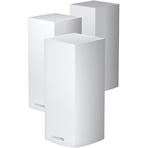 Linksys Velop MX12600 Wi-Fi 6 IEEE 802.11ax Ethernet Wireless Router - 2.40 GHz ISM Band - 5 GHz UNII Band - 9 x Antenna(9