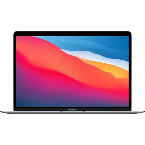 Apple CTO: Z125 MacBook Air 13-inch: M1 Chip, 8-Core CPU, 8-Core GPU, 16GB RAM, 512GB SSD - Space Grey - Apple SoC - macOS