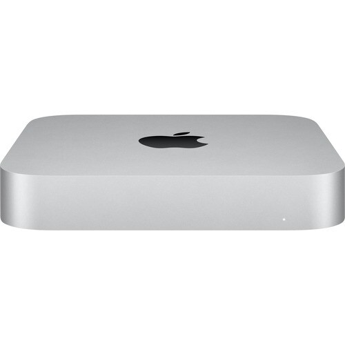 Apple Mac mini MGNT3X/A Desktop Computer - Apple Octa-core (8 Core) - 8 GB RAM - 512 GB SSD - Mini PC - Silver - macOS Big