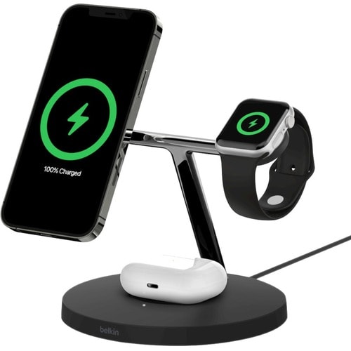 MAGSAFE 3-IN-1 WIRELESS CHARGER BLACK