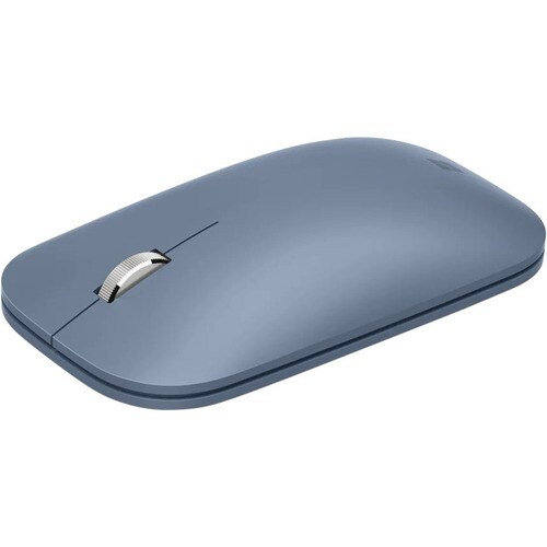 Microsoft Surface Mobile Mouse - Bluetooth - BlueTrack - Ice Blue - Wireless - 2.40 GHz - Scroll Wheel