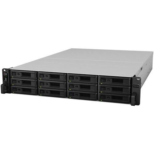 Synology RackStation RS3621RPxs 12 x Total Bays SAN/NAS Storage System - Intel Xeon Hexa-core (6 Core) 2.20 GHz - 8 GB RAM