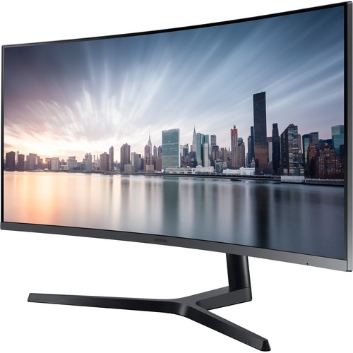 Samsung C34H890WGR 86.4 cm (34") UW-QHD Curved Screen LED Gaming LCD Monitor - 21:9 - Dark Silver - 34" Class - Vertical A