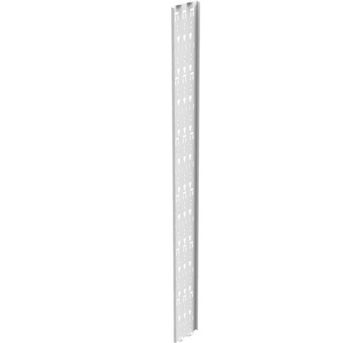 MINKELS Cable Organizer - White - Cable Tray - 47U Height - Steel