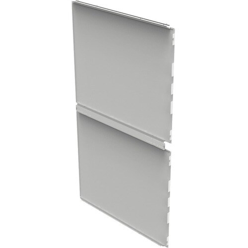 MINKELS Side Panel - Metal - White - 47U Rack Height - 1000 mm Depth