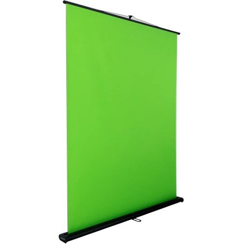 Valera Screens Creator 95 Background - Portable, Wrinkle Resistant, Adjustable - 58" (1473.20 mm) Width - Green - Fabric, 
