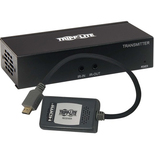 Tripp Lite HDMI Over Cat6 Extender Kit Pigtail Receiver 4K60Hz HDR PoC TAA - 1 Input Device - 1 Output Device - 230 ft Ran