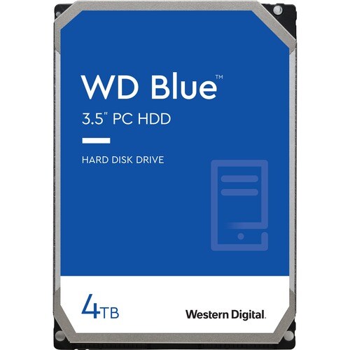 Western Digital Blue. Tamanho do disco rígido: 3.5", Capacidade do Disco Rígido: 4000 GB, Velocidade do disco rígido: 5400