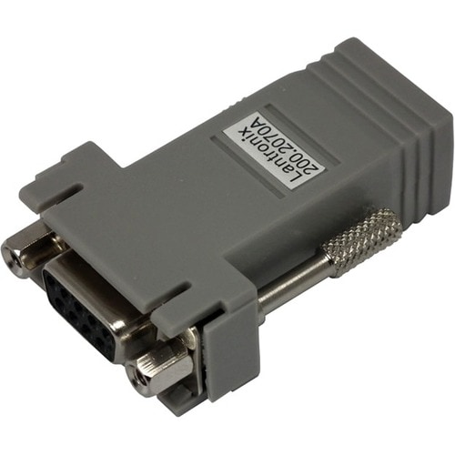 Lantronix Accessory, RJ45 To DB9F DCE Adapter For Connection To A DB9M DTE - RJ-45 Network - 9-pin DB-9 Serial Female