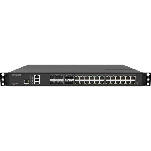SonicWall NSA 3700 Network Security/Firewall Appliance - 24 Port - 10/100/1000Base-T, 10GBase-X - 10 Gigabit Ethernet - DE