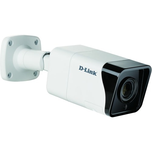 D-Link Vigilance DCS-4718E 8 Megapixel HD Network Camera - Bullet - 30 m Night Vision - H.265, H.264, MJPEG, JPEG - 3840 x