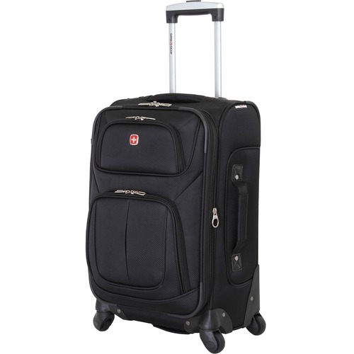 Swissgear 21 Carry On Luggage - Black 4Wheels Expandable