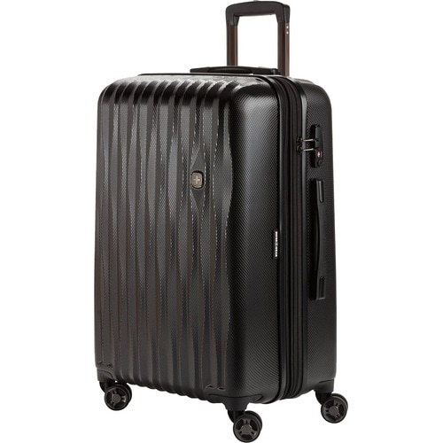 Swissgear 23 Hard Side Luggage - Black Usb Port 4Wheels Expandable