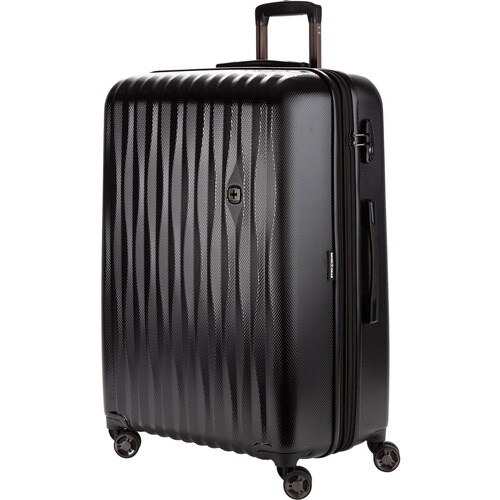 Swissgear 27 Hard Side Luggage - Black Usb Port 4Wheels Expandable