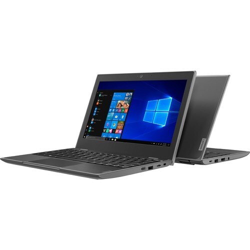 Lenovo 100e Windows 2nd Gen 81M8005PLM 11.6" Netbook - HD - 1366 x 768 - Intel Celeron N4020 Dual-core (2 Core) 1.10 GHz -