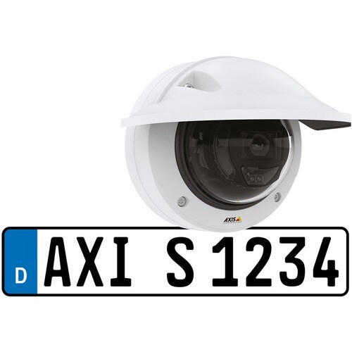 AXIS 02234-001 2 Megapixel HD Network Camera - Dome - 15 m - H.264 (MPEG-4 Part 10/AVC), H.265 (MPEG-H Part 2/HEVC), MJPEG