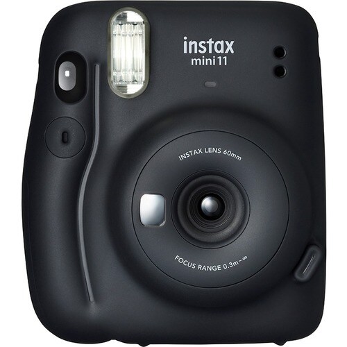 Fujifilm Instax Mini Mini 11 Instant Film Camera - Instant Film - Charcoal Grey