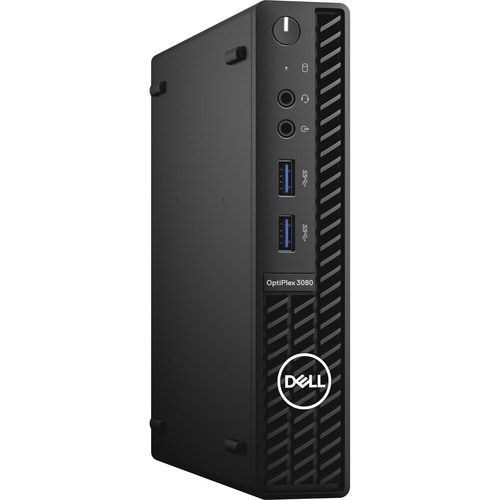 Dell OptiPlex 3000 3080 Desktop Computer - Intel Core i3 10th Gen I3-10105T Quad-core (4 Core) 3 GHz - 4 GB RAM DDR4 SDRAM