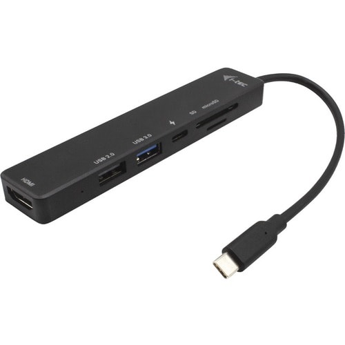 i-tec USB Type C Docking Station for Notebook/Monitor - 60 W - 4K - 3840 x 2160 - 1 x USB 2.0 - 1 x USB 3.0 - USB Type-C -