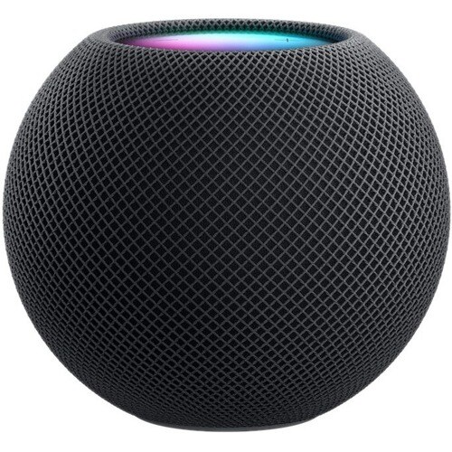 Apple HomePod mini Bluetooth Smart Speaker - Siri Supported - Space Gray - 360° Circle Sound - Wireless LAN