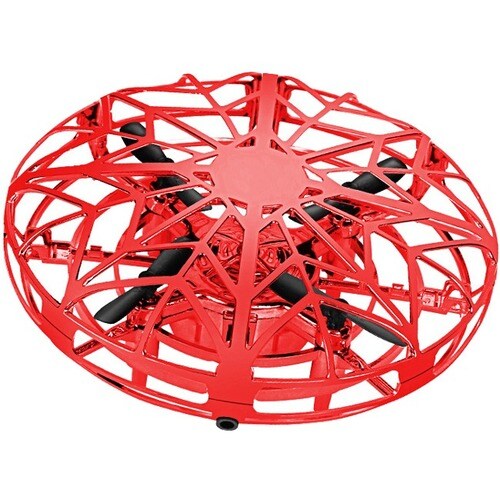MYEPADS Hover Star- Motion Controlled UFO- Includes Glowing LED Lights- Red - 6+ Age - Battery Powered - 0.17 Hour Run Tim