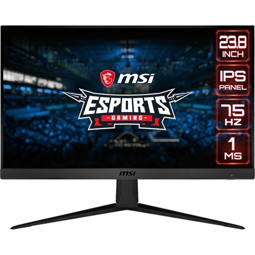 MSI Optix G241V E2 60.5 cm (23.8") Full HD LED Gaming LCD Monitor - 16:9 - 609.60 mm Class - In-plane Switching (IPS) Tech