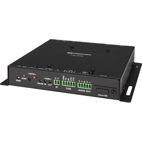 Crestron AirMedia AM-3200 Wireless Presentation Gateway - 1 x Network (RJ-45) - Gigabit Ethernet - 14 W - Surface Mount, D