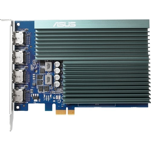 Scheda video Asus NVIDIA GeForce GT 730 - 2 GB GDDR5 - 927 MHz Boost Clock - 64 bit Ampiezza bus - PCI Express 2.0 - HDMI