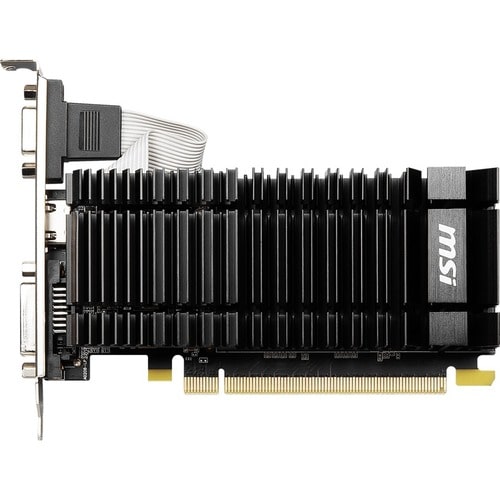 MSI NVIDIA GeForce GT 730 Graphic Card - Low-profile - 902 MHz Boost Clock - 64 bit Bus Width - PCI Express 2.0 - HDMI