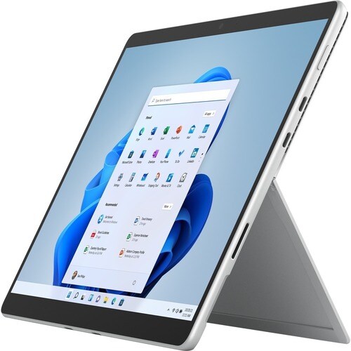 Microsoft Surface Pro 8 Tablet - 13" - Core i3 - 8 GB RAM - 128 GB SSD - Windows 11 - Platinum - 2880 x 1920 - PixelSense 