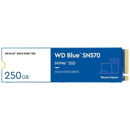 LA WD BLUE 250 GB BLUE PCIE GEN3 M.2 SSD
