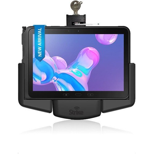 Strike Samsung Galaxy Tab Active Pro Lockable Vehicle Mount - Docking - Tablet PC - Charging Capability - Synchronizing Ca