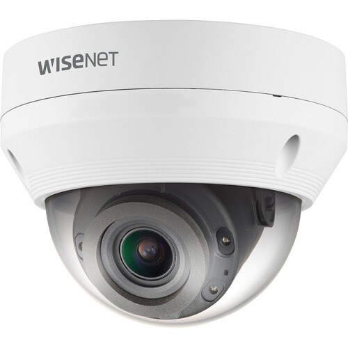 Wisenet QNV-6082R1 2 Megapixel Outdoor Full HD Network Camera - Color - Dome - 98.43 ft Infrared Night Vision - H.265, H.2
