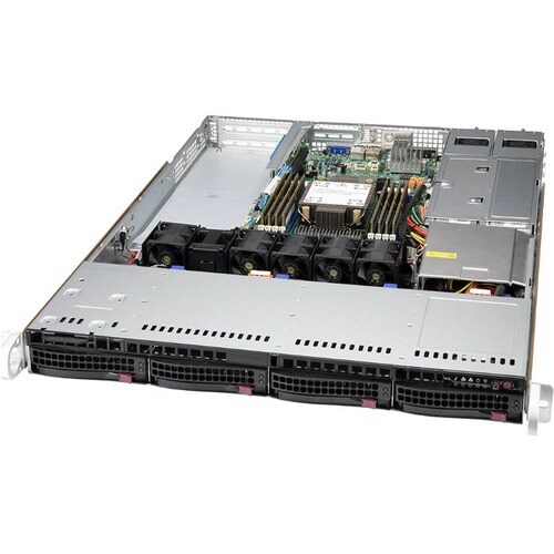 Supermicro SuperServer SYS-510P-WTR Barebone System - 1U Rack-mountable - Socket LGA-4189 - 1 x Processor Support - Intel 