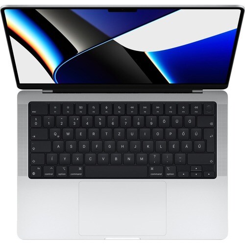 Apple MacBook Pro MKGR3E/A 14.2" Notebook - Apple M1 Pro Octa-core (8 Core) - 16 GB Total RAM - 512 GB SSD - Silver - Appl