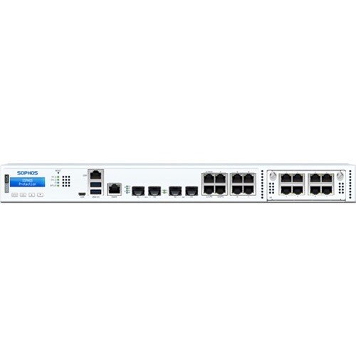 Sophos XGS 3300 Network Security/Firewall Appliance - 8 Port - 10/100/1000Base-T - 10 Gigabit Ethernet, 10GBase-X - 8 x RJ