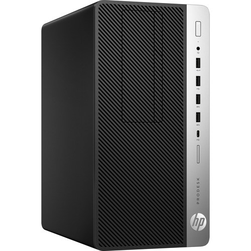 HP Business Desktop ProDesk 600 G5 Desktop Computer - Intel Core i3 9th Gen i3-9100 Quad-core (4 Core) 3.60 GHz - 8 GB RAM