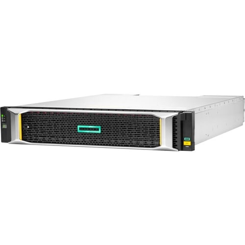 HPE 2060 24 x Total Bays SAN Storage System - 2U Rack-mountable - 0 x HDD Installed - 8 iSCSI Ports - 8 x RJ-45 - 10 Gigab