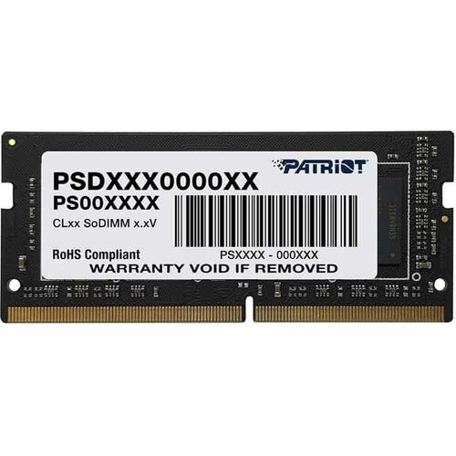 Patriot Memory Signature Line 8GB DDR4 SDRAM Memory Module - For Notebook - 8 GB (1 x 8GB) - DDR4-3200/PC4-25600 DDR4 SDRA