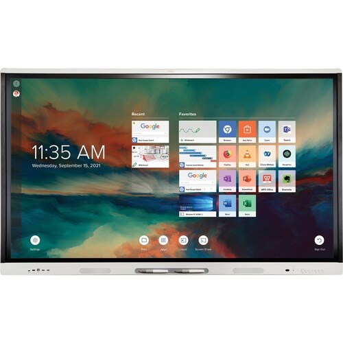 Smart MX (V3) Pro SBID-MX265-V3-PW 65" LCD Touchscreen Monitor - 16:9 - 8 ms - 65" Class - Hybrid Precision (HyPr) - 20 Po