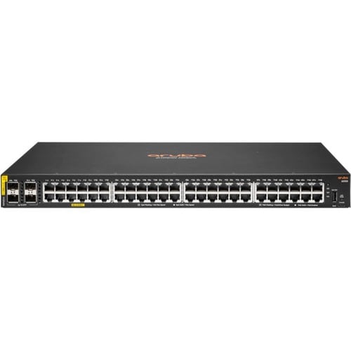 Aruba 6000 48G Class4 PoE 4SFP 370W Switch - 48 Ports - Manageable - Gigabit Ethernet - 10/100/1000Base-T, 100/1000Base-X 