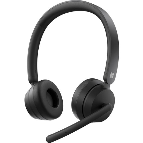 Microsoft Modern Wireless On-ear Stereo Headset - Binaural - Ear-cup - Noise Reduction Microphone - USB