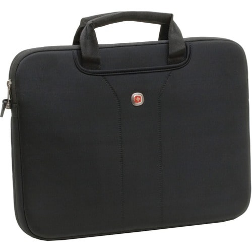 Wenger Legacy 67616020 Carrying Case for 14" to 14.1" Notebook - Black - Damage Resistant, Shock Resistant, Impact Absorbi